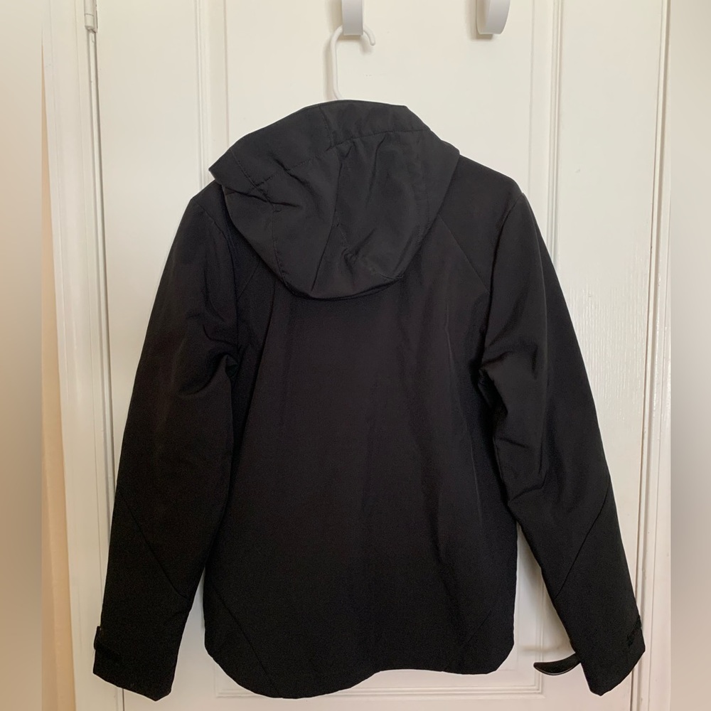 Champion Black Fleece Rain Jacket - Size Small - Picture 3 of 6